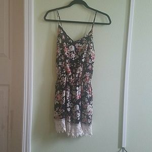 Love Culture Floral Romper